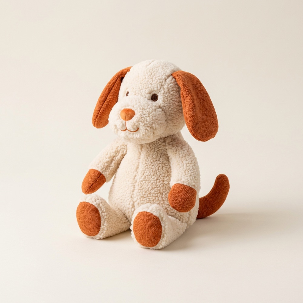 Playful Plush Dog Toy